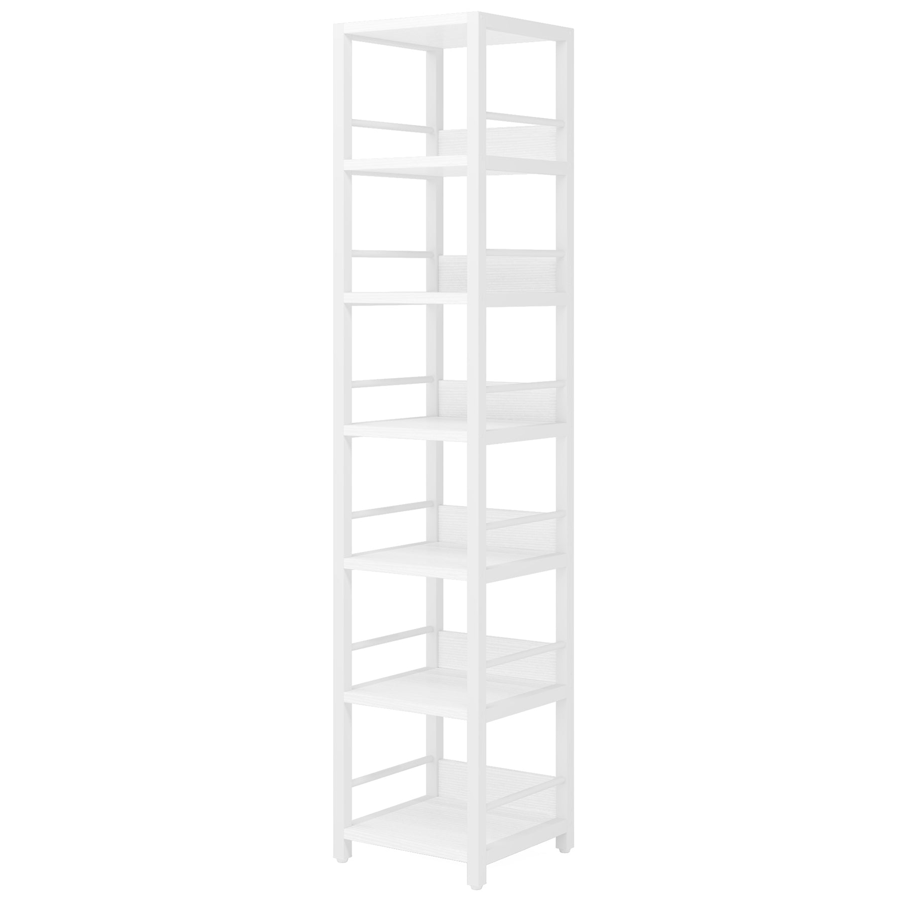Tribesigns Corner Shelf, 6-Tier Narrow Etagere Bookshelf Storage Rack Tribesigns